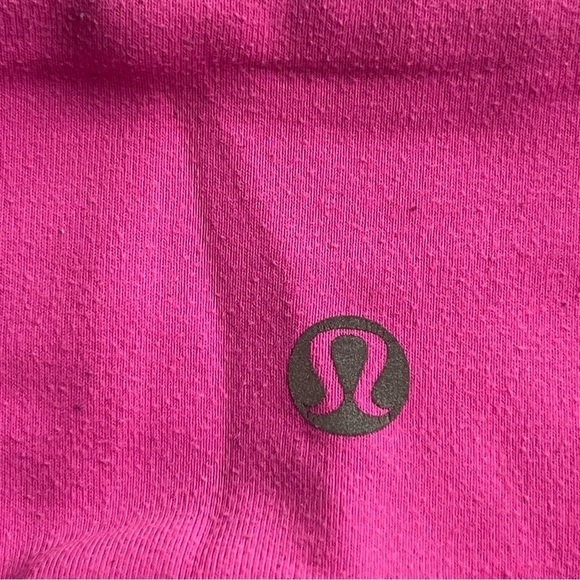 LuluLemon Reversible Athletic Workout Legging Capris Pink Medium 8 - Picture 5 of 9